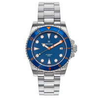 Heritor Automatic Luciano Bracelet Diver Watch with Date - Bundle Bus