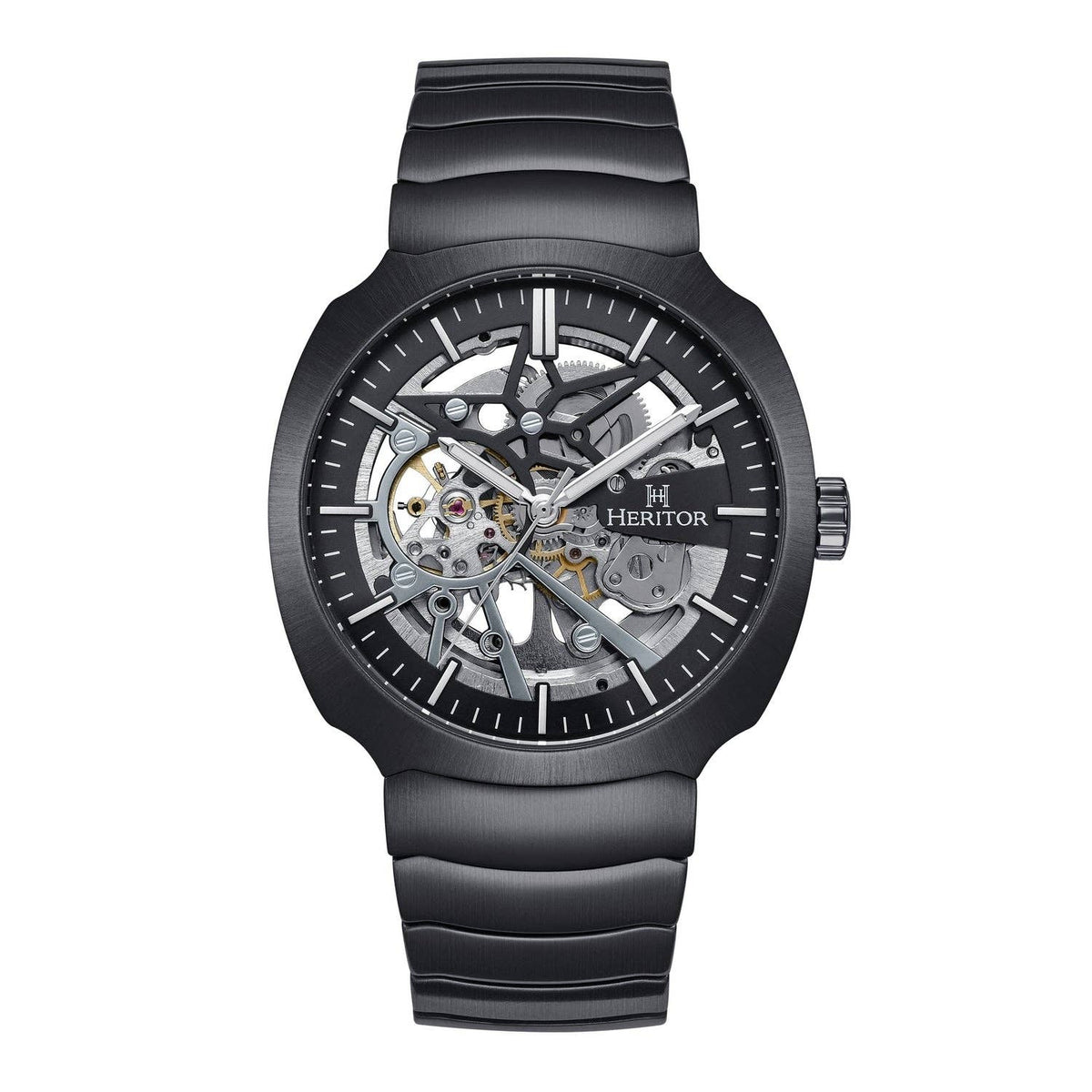 Heritor Automatic Magnus Skeleton Bracelet Watch - Bundle Bus