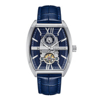 Heritor Automatic Masterson Semi - Skeleton Leather - Band Watch - Bundle Bus