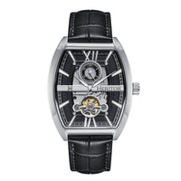 Heritor Automatic Masterson Semi - Skeleton Leather - Band Watch - Bundle Bus
