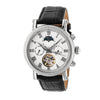 Heritor Automatic Winston Semi - Skeleton Leather - Band Watch - Bundle Bus