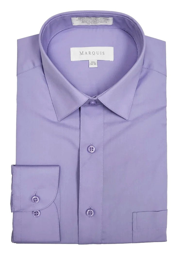 Marq Solid Classic Fit Dress Shirts - MASTER FILE - Bundle Bus