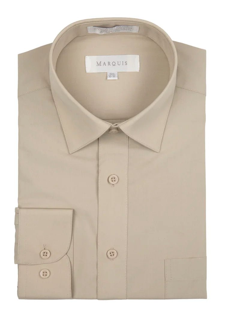 Marq Solid Classic Fit Dress Shirts - MASTER FILE - Bundle Bus
