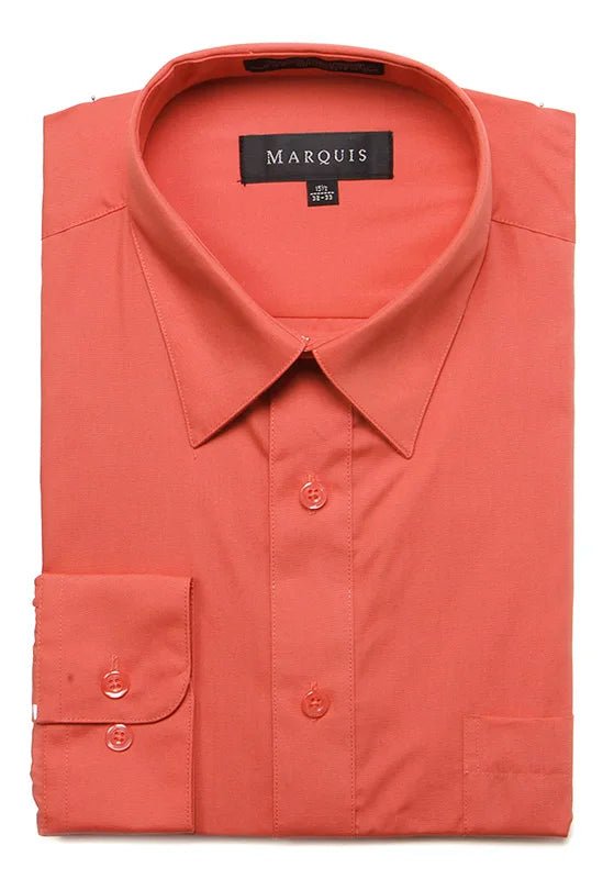 Marq Solid Classic Fit Dress Shirts - MASTER FILE - Bundle Bus