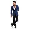 Men's 2pc Tuxedo Set W/ Satin Shawl Collar - Bundle Bus