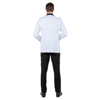 Men's 2pc Tuxedo Set W/ Satin Shawl Collar - Bundle Bus