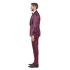 Mens 3pc Solid Satin Suit Set w/ Free Bowtie - Bundle Bus