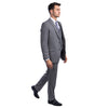Men's 3pc Solid Suit, Notch Lapel - Bundle Bus