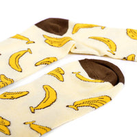 Men's Banana Novelty Socks - NVS19544 - YW - Bundle Bus