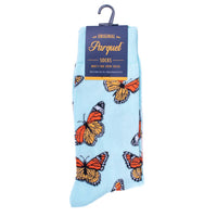 Men's Butterfly Novelty Socks - NVS19648 - TQ - Bundle Bus