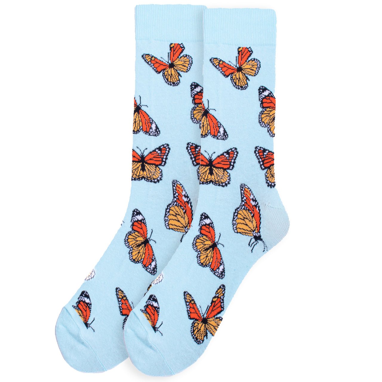 Men's Butterfly Novelty Socks - NVS19648 - TQ - Bundle Bus