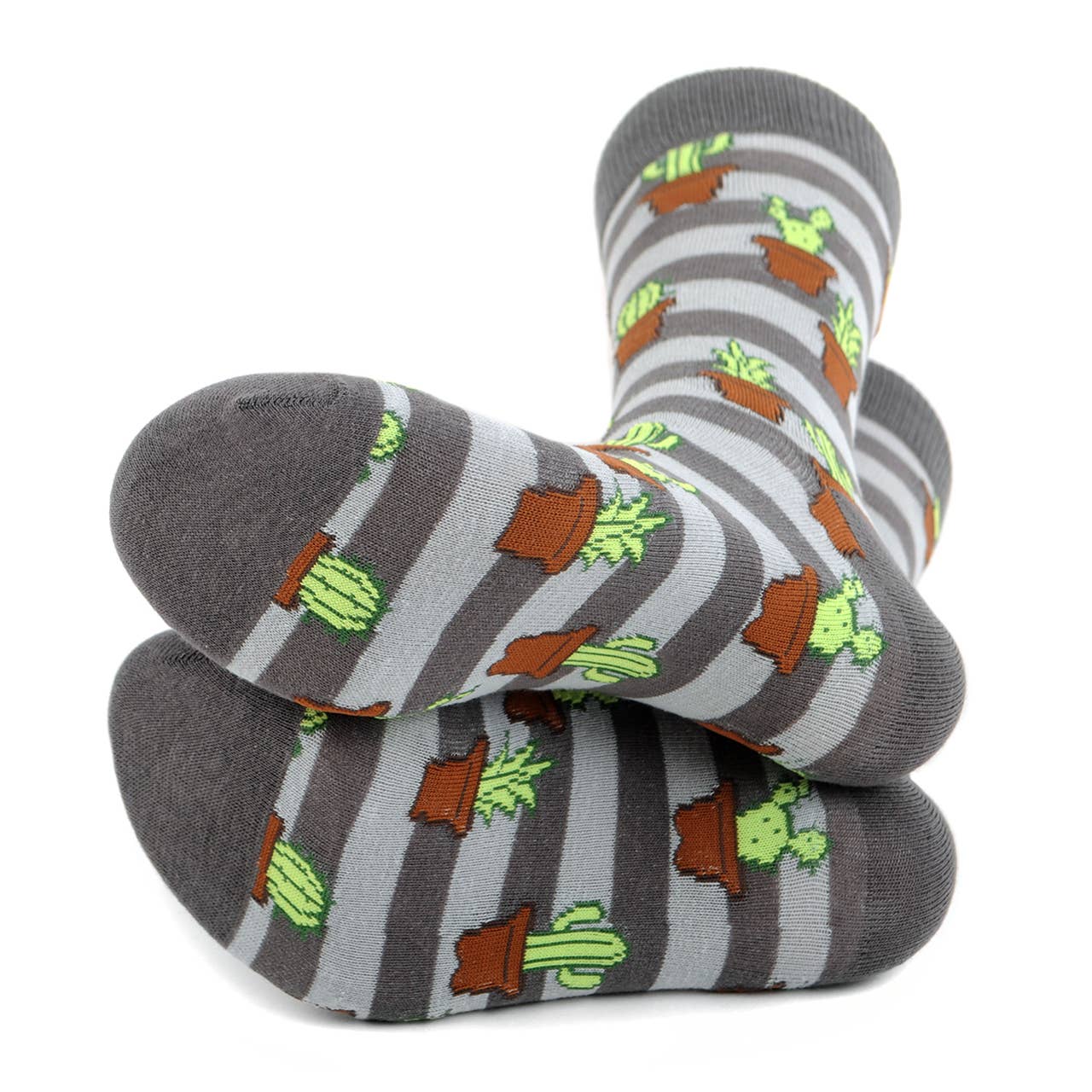 Men's Cactus Novelty Socks - Bundle Bus