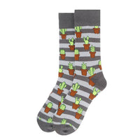 Men's Cactus Novelty Socks - Bundle Bus