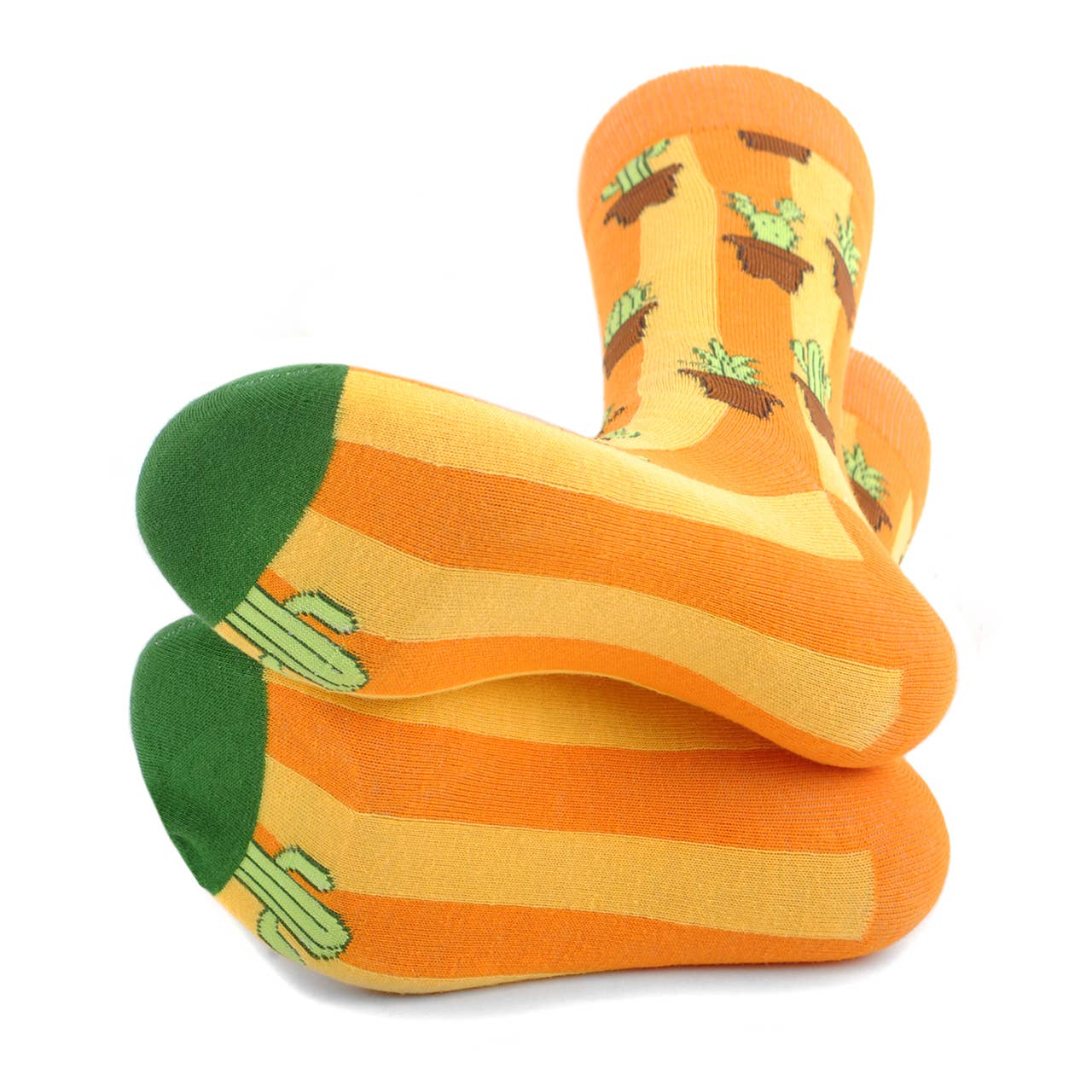 Men's Cactus Novelty Socks - Bundle Bus