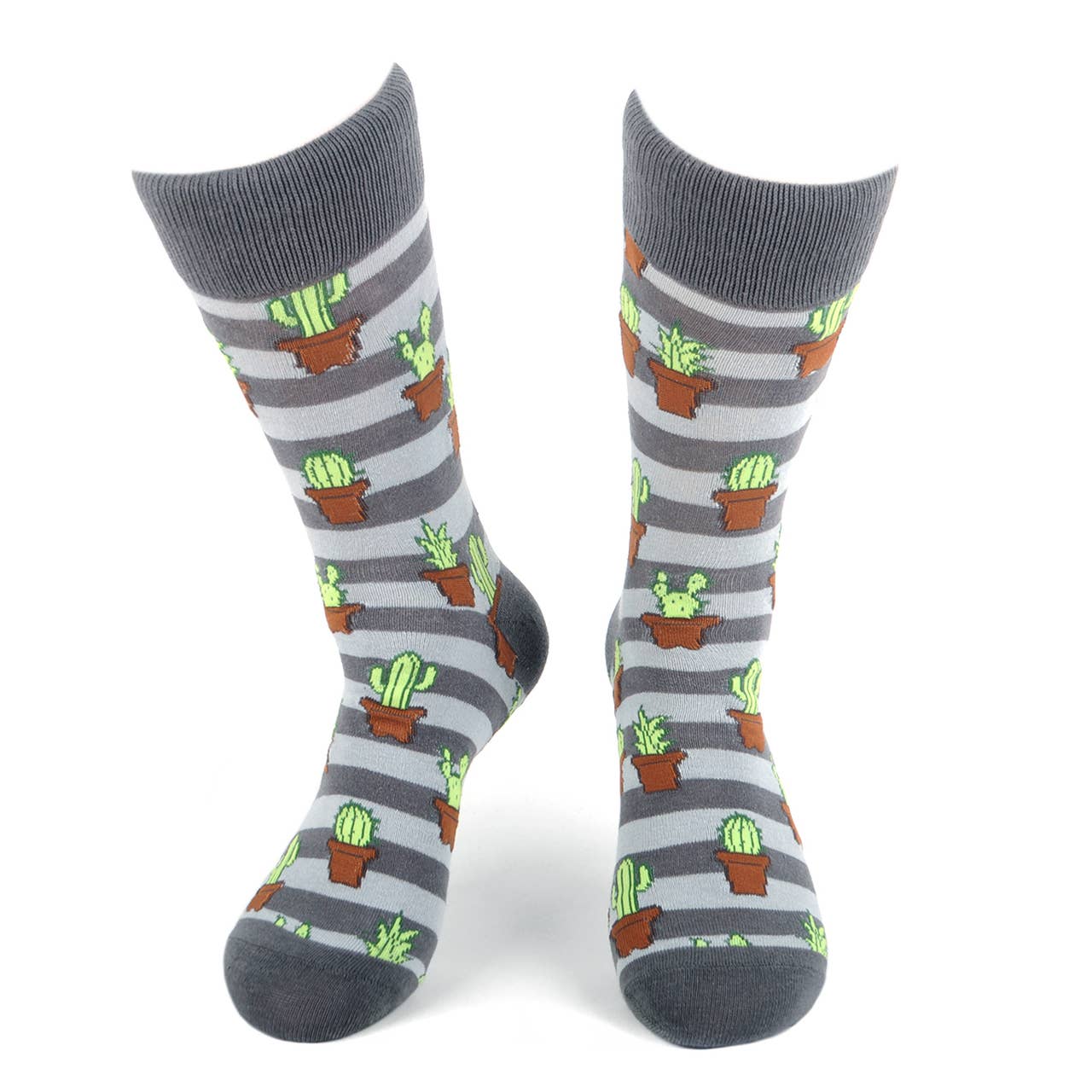 Men's Cactus Novelty Socks - Bundle Bus