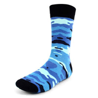 Men's Color Camo Novelty Socks - NVS19288 - Bundle Bus