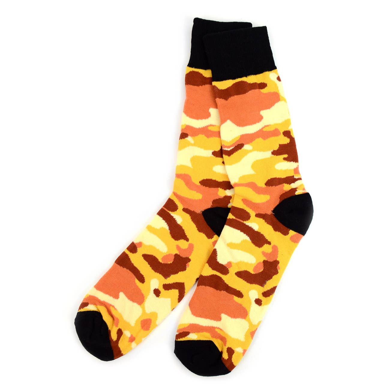Men's Color Camo Novelty Socks - NVS19288 - Bundle Bus