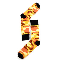 Men's Color Camo Novelty Socks - NVS19288 - Bundle Bus