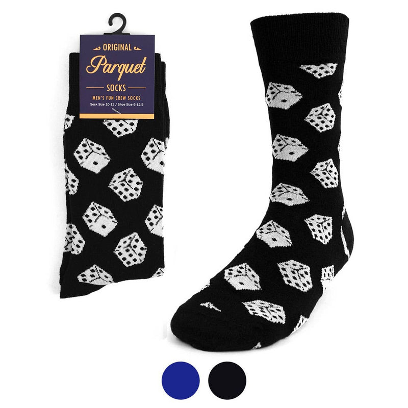 Men's Dice Novelty Socks NVS1754 - 55 - Bundle Bus