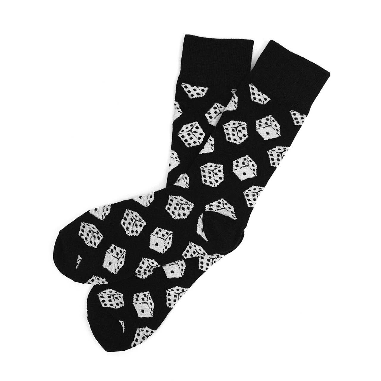 Men's Dice Novelty Socks NVS1754 - 55 - Bundle Bus
