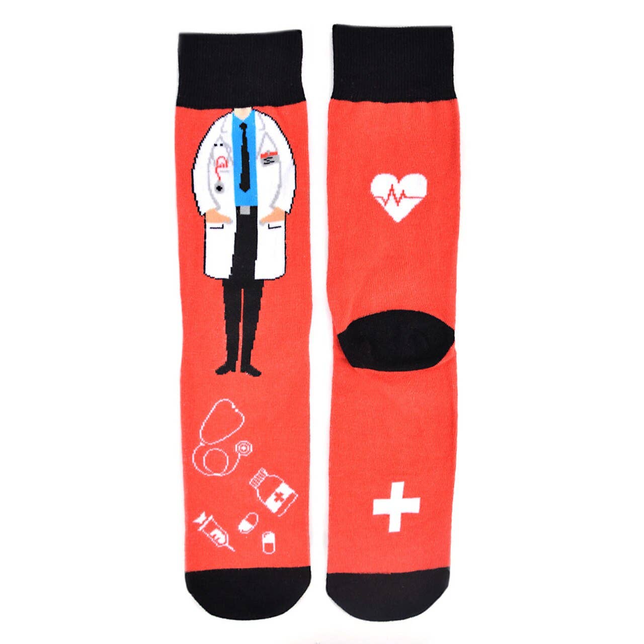 Men's Doctor Novelty Socks - Bundle Bus