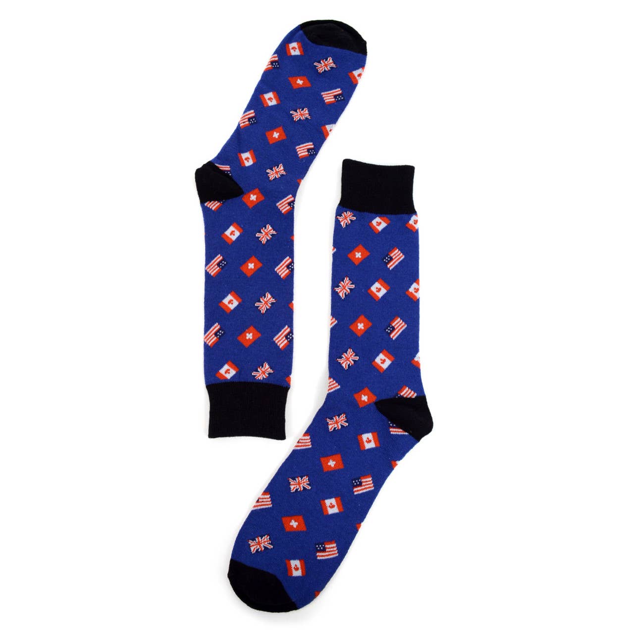 Men's Flags Novelty Socks - NVS1801 - Bundle Bus