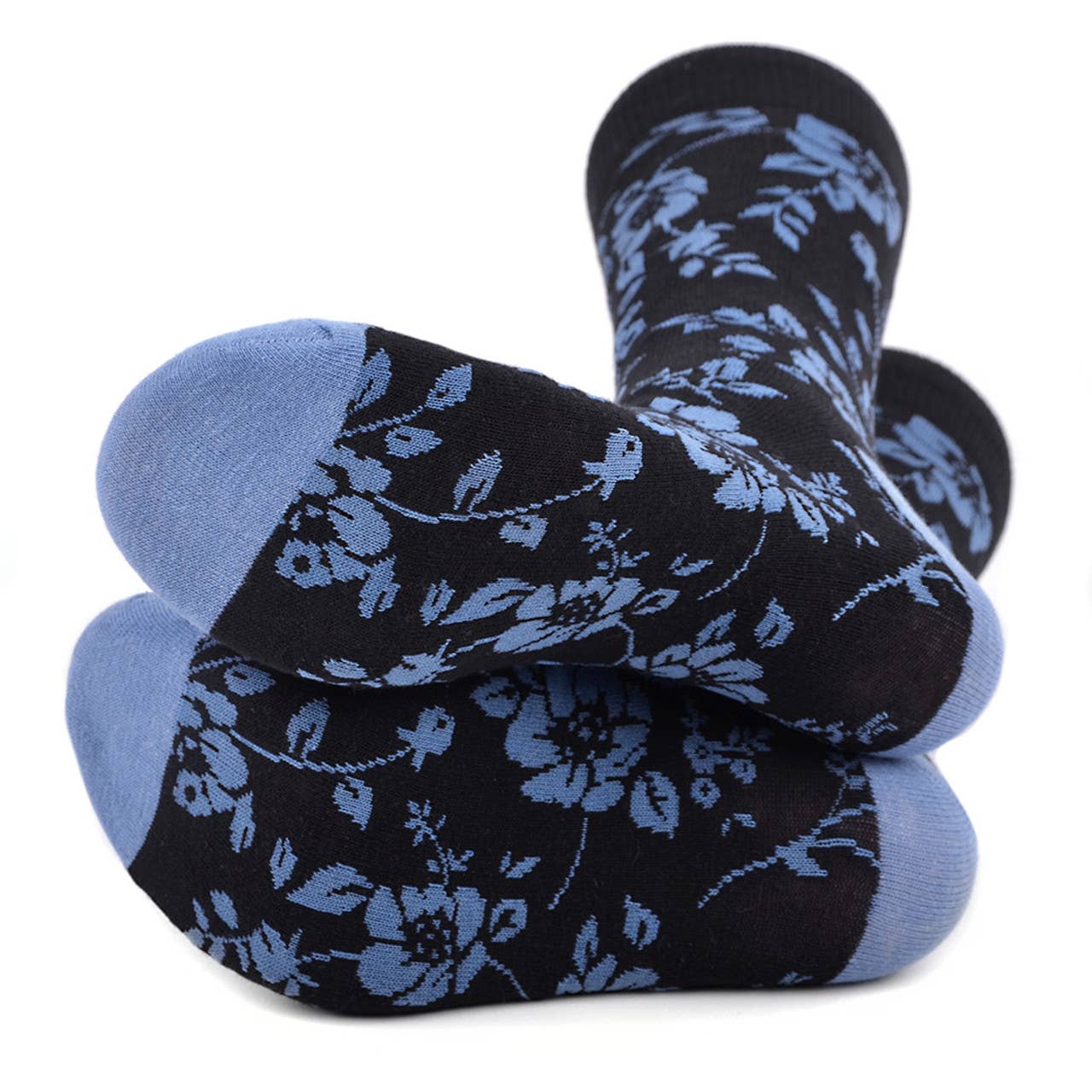 Men's Floral Novelty Socks - Bundle Bus
