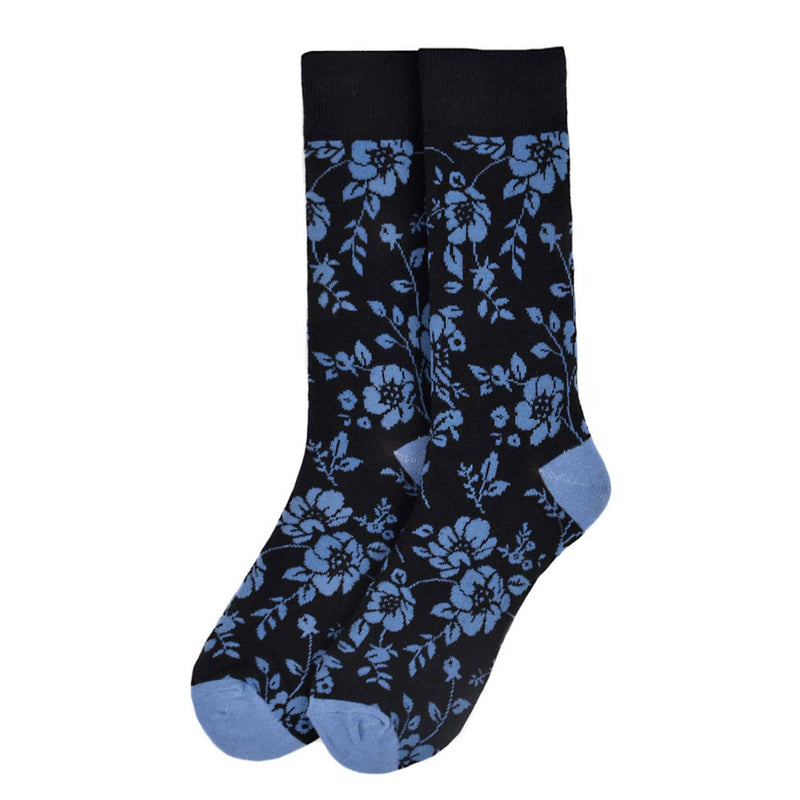 Men's Floral Novelty Socks - Bundle Bus