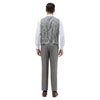 Men's Hybrid - Fit 3pc Tweed Suit w/ Expandable Waistband - Bundle Bus