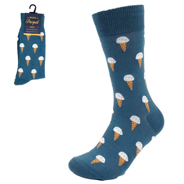 Men's Ice cream Novelty Socks - Bundle Bus
