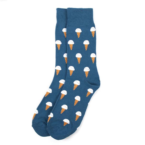 Men's Ice cream Novelty Socks - Bundle Bus