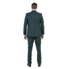 Men's Modern - Fit 3 - Piece Suit Set w/ Jacket, Vest and Pants - Bundle Bus