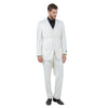 Men's Modern - Fit 3 - Piece Suit Set w/ Jacket, Vest and Pants - Bundle Bus