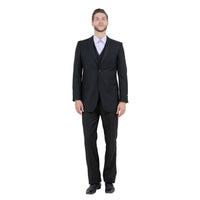 Men's Modern - Fit 3 - Piece Suit Set w/ Jacket, Vest and Pants - Bundle Bus