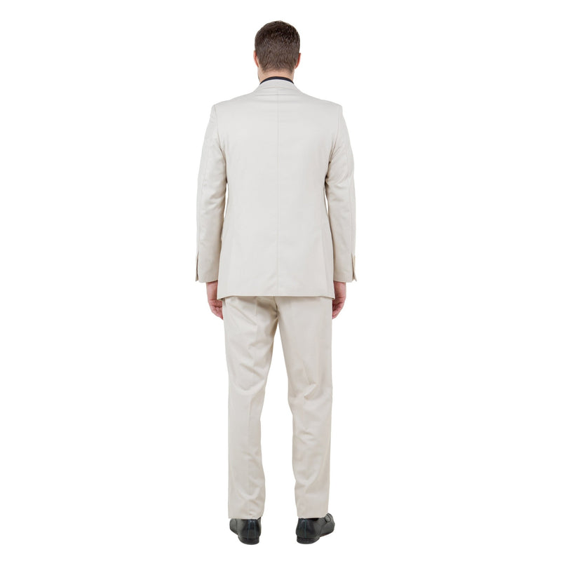 Men's Modern - Fit 3 - Piece Suit Set w/ Jacket, Vest and Pants - Bundle Bus