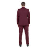 Men's Modern - Fit 3 - Piece Suit Set w/ Jacket, Vest and Pants - Bundle Bus