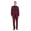 Men's Modern - Fit 3 - Piece Suit Set w/ Jacket, Vest and Pants - Bundle Bus