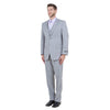 Men's Modern - Fit 3 - Piece Suit Set w/ Jacket, Vest and Pants - Bundle Bus