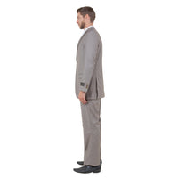 Men's Modern - Fit 3 - Piece Suit Set w/ Jacket, Vest and Pants - Bundle Bus