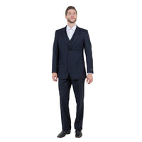 Men's Modern - Fit 3 - Piece Suit Set w/ Jacket, Vest and Pants - Bundle Bus