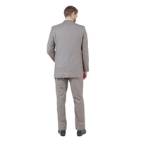 Men's Modern - Fit 3 - Piece Suit Set w/ Jacket, Vest and Pants - Bundle Bus