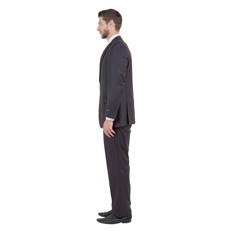 Men's Modern - Fit 3 - Piece Suit Set w/ Jacket, Vest and Pants - Bundle Bus