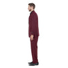 Men's Modern - Fit 3 - Piece Suit Set w/ Jacket, Vest and Pants - Bundle Bus
