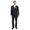 Men's Modern - Fit 3pc Pinstripe Suit, Notch Lapel - Bundle Bus