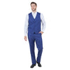 Men's Modern - Fit 3pc Pinstripe Suit, Notch Lapel - Bundle Bus