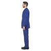 Men's Modern - Fit 3pc Pinstripe Suit, Notch Lapel - Bundle Bus