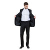 Men's Modern Fit Classic Sport Coat w/ Notch Lapel - Bundle Bus