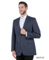 Men's Modern Fit Sport Coat w/ Notch Lapel - Bundle Bus