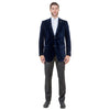 Men's Modern Fit Velvet Blazer Only - Bundle Bus