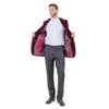 Men's Modern Fit Velvet Blazer Only - Bundle Bus